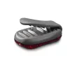 Hama LED-waarschuwingslicht met clip, 2 stuks, 3 lichtstanden, IP44, CR2032-batterij, zwart/rood