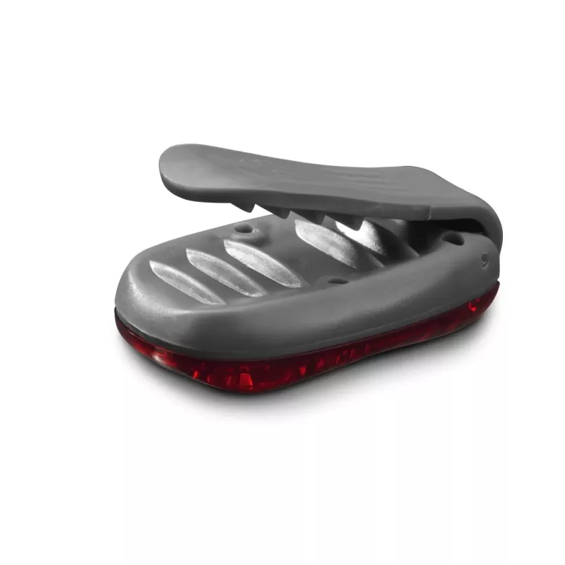 Hama LED-waarschuwingslicht met clip, 2 stuks, 3 lichtstanden, IP44, CR2032-batterij, zwart/rood