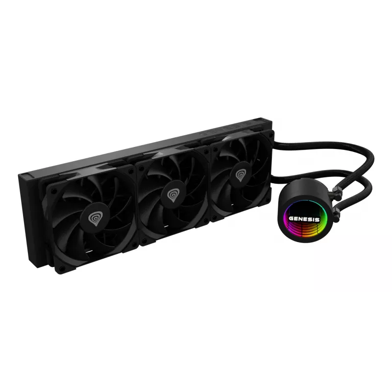 GENESIS NLG-2320 computerkoelsysteem processor all-in-one vloeistofkoeler zwart