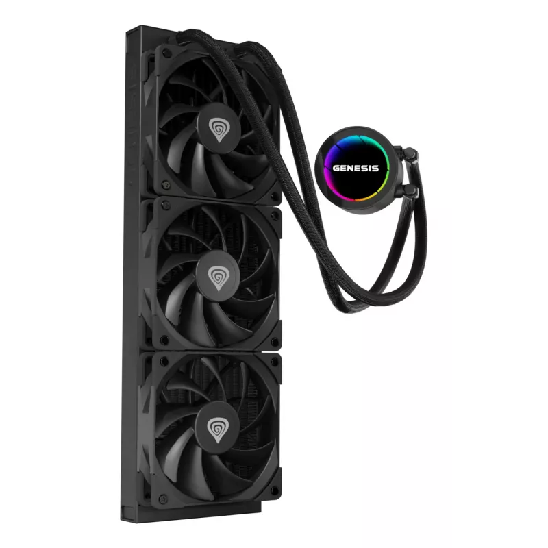 GENESIS NLG-2320 computerkoelsysteem processor all-in-one vloeistofkoeler zwart
