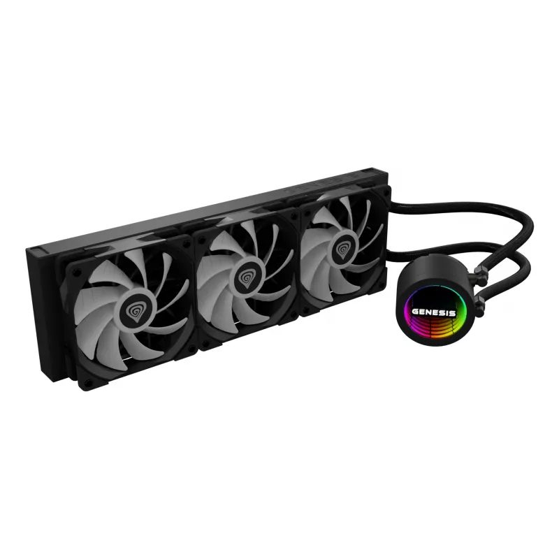 GENESIS NLG-2321 computerkoelsysteem processor all-in-one vloeistofkoeler zwart