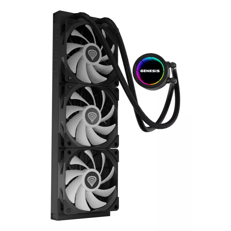 GENESIS NLG-2321 computerkoelsysteem processor all-in-one vloeistofkoeler zwart