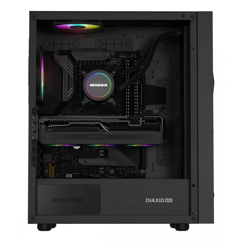 GENESIS NLG-2321 computerkoelsysteem processor all-in-one vloeistofkoeler zwart