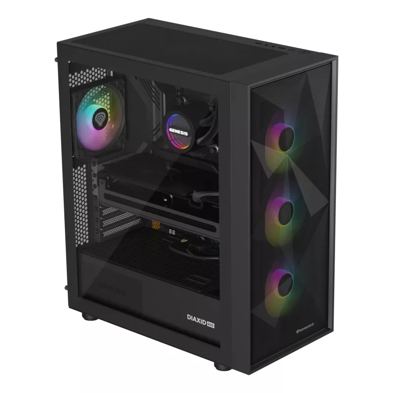 GENESIS NLG-2321 computerkoelsysteem processor all-in-one vloeistofkoeler zwart