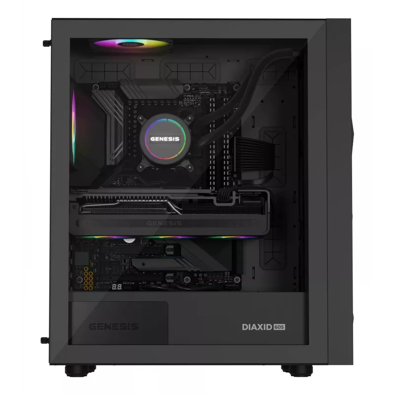 GENESIS NLG-2321 computerkoelsysteem processor all-in-one vloeistofkoeler zwart