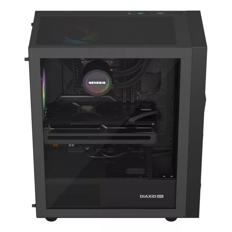 GENESIS NLG-2321 computerkoelsysteem processor all-in-one vloeistofkoeler zwart