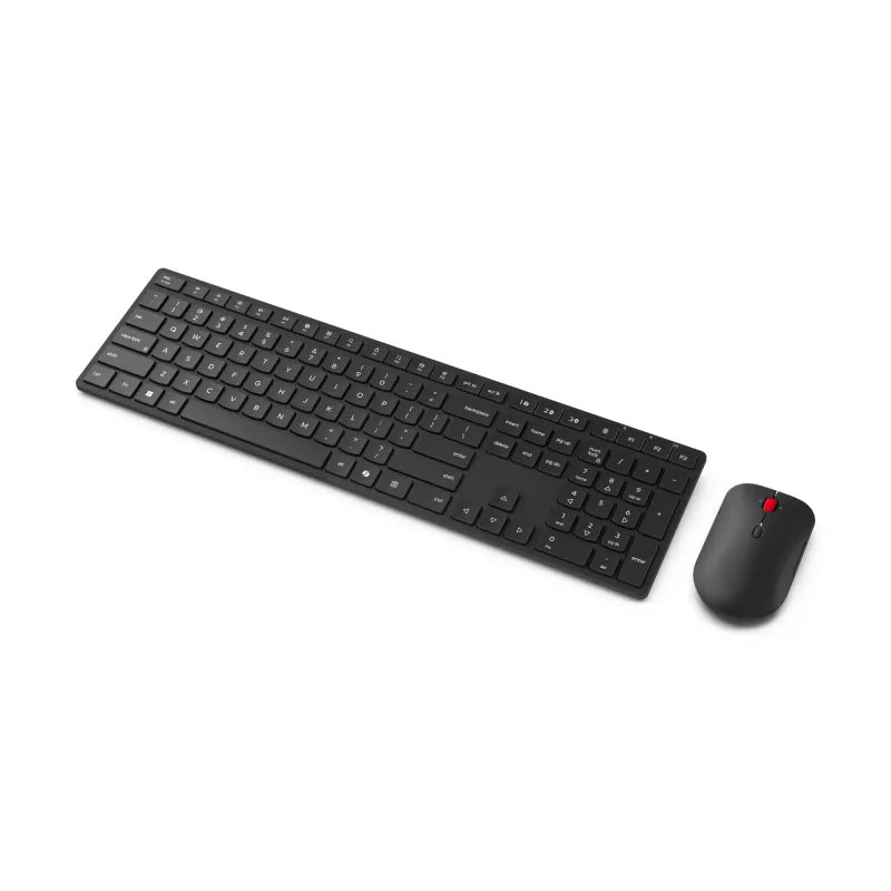 Lenovo 4X31S04810 toetsenbord muis inbegrepen kantoor RF draadloos + Bluetooth US Engels zwart