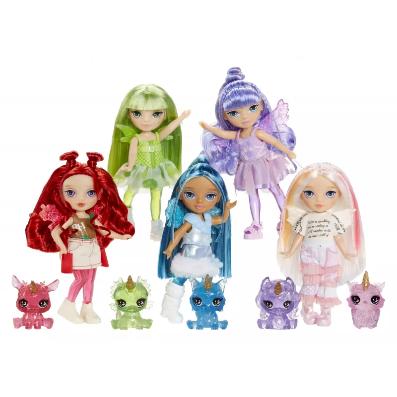 Rainbow High Littles Rainbow Fantasy Fairies pop - Apple (rood)