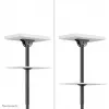 Plafondsteun Neomounts CL35-440BL16XL max 50 kg 37-70 inch