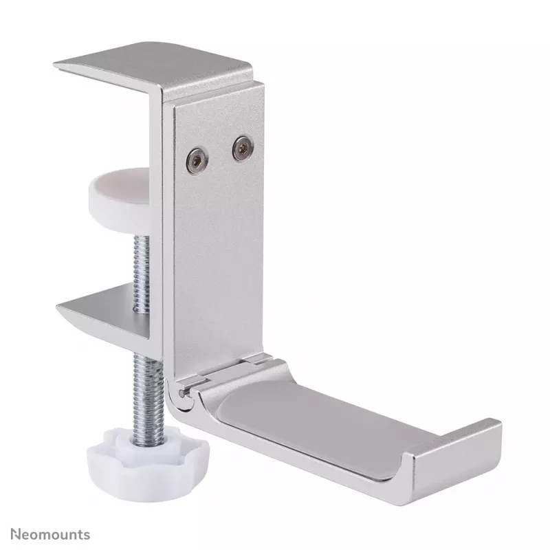 Neomounts ADS11-171SL headsethouder, universeel, met klembevestiging, aluminium, zilver