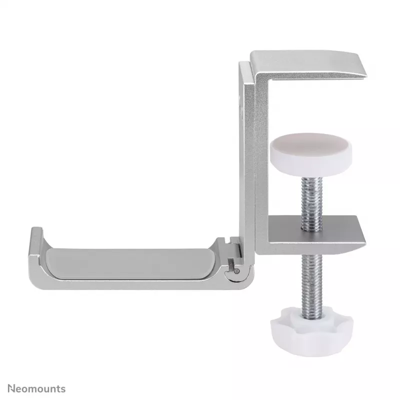 Neomounts ADS11-171SL headsethouder, universeel, met klembevestiging, aluminium, zilver