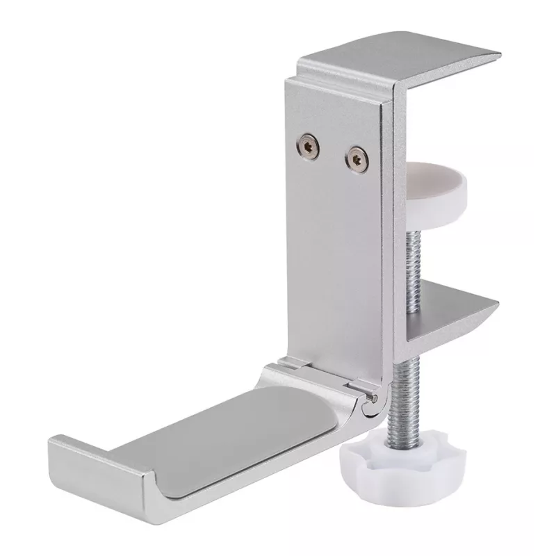 Neomounts ADS11-171SL headsethouder, universeel, met klembevestiging, aluminium, zilver