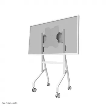 Neomounts FL50-515WH1 Samsung Flip trolley voor 55–65 inch displays, draaibaar, in hoogte verstelbaar, wit