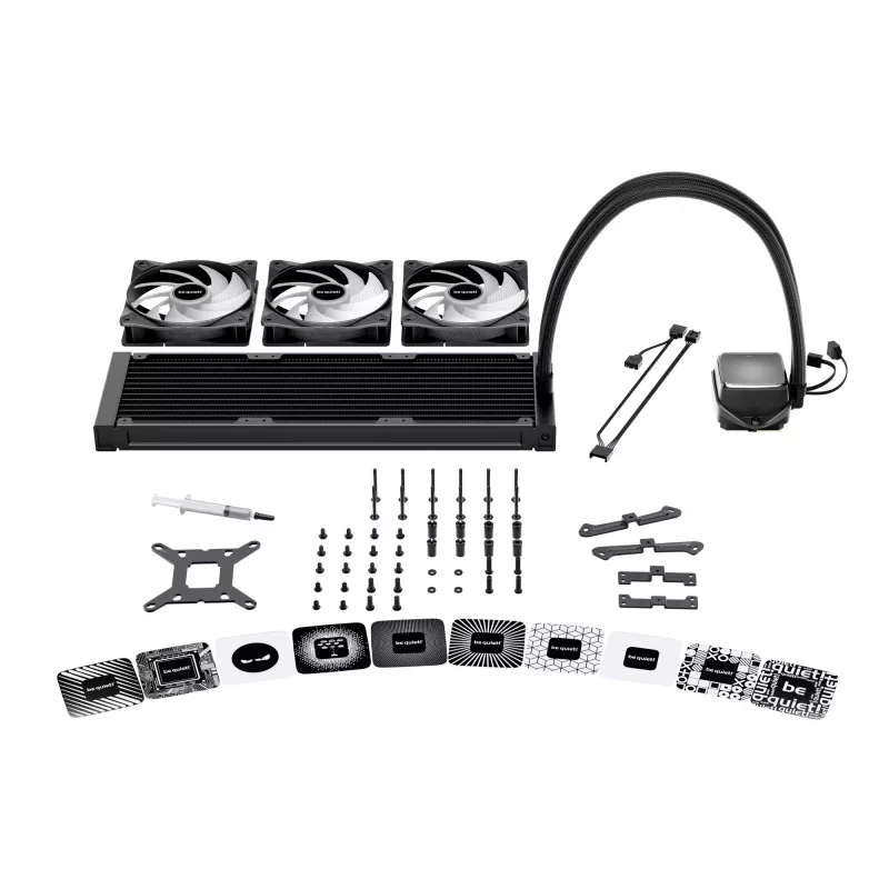 be quiet! PURE LOOP 3 LX processor all-in-one-vloeistofkoeler 12 cm zwart 1 stuks