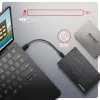 Axagon EE25-XA6C compacte aluminium USB-C 5 Gbit/s – SATA 6G externe behuizing voor 2,5 inch SSD/HDD