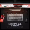 Axagon HMC-KB-CRL, USB 5Gbps hub met toetsenbord, HDMI 4K/60Hz, 3x USB-A, SD/mSD, audio, PD100, Cyrillische layout