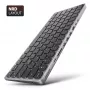 Axagon HMC-KB-NRD, USB 5Gbps hub met toetsenbord, HDMI 4K/60Hz, 3x USB-A, SD/mSD, audio, PD100, Noordse layout