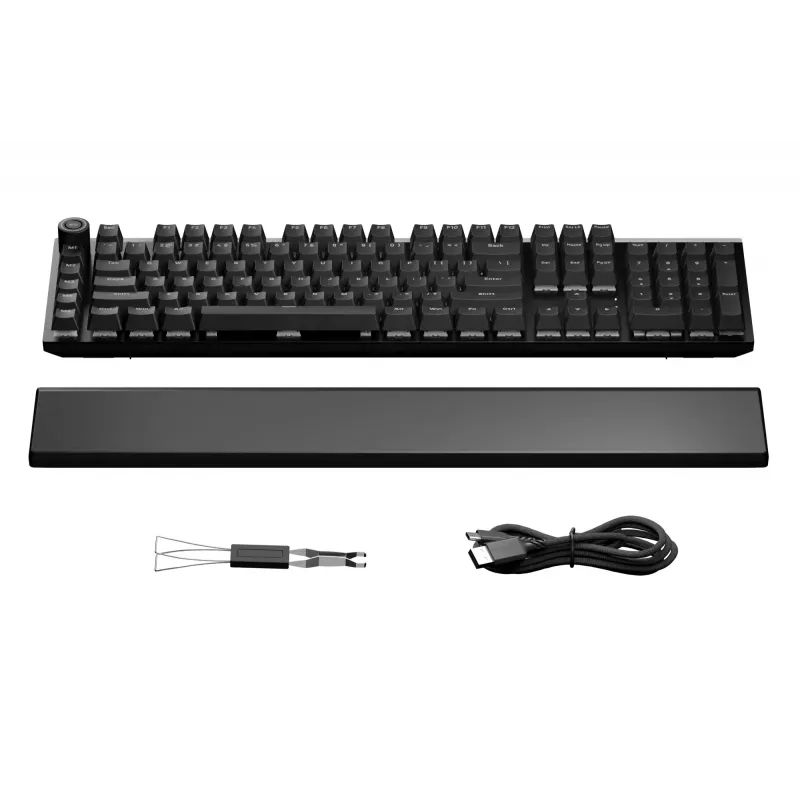 be quiet! Light Mount Silent Linear US ANSI toetsenbord gaming USB QWERTY US English zwart