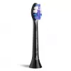 Tandenborstelkoppen Philips HX6054/88 — 4-pack, extra zachte borstelharen, zwart