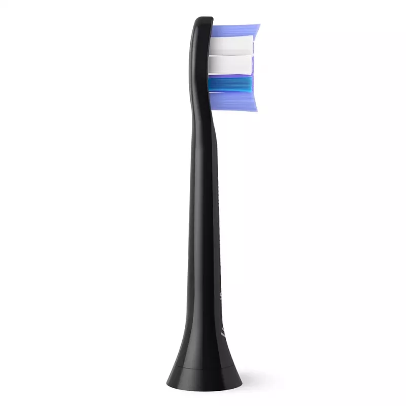 Tandenborstelkoppen Philips HX6054/88 — 4-pack, extra zachte borstelharen, zwart