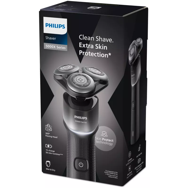 Philips Shaver 5000X series X5004/00 nat en droog scheerapparaat
