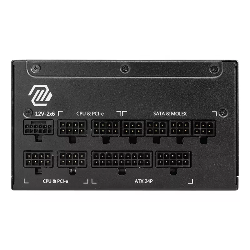 MSI MAG A1000GL PCIE5 II voeding 1000 W 24-pins ATX ATX zwart