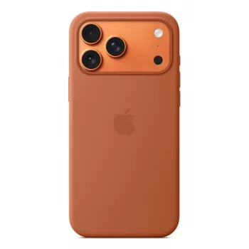 APPLE iPhone 17 Pro Max – siliconenhoesje met MagSafe – terracotta