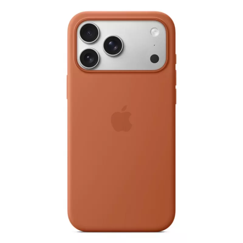 APPLE iPhone 17 Pro Max – siliconenhoesje met MagSafe – terracotta