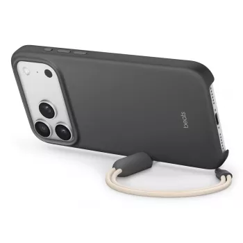 APPLE Beats iPhone 17 Pro Max - kickstand-hoesje met MagSafe en camerabediening - granietgrijs