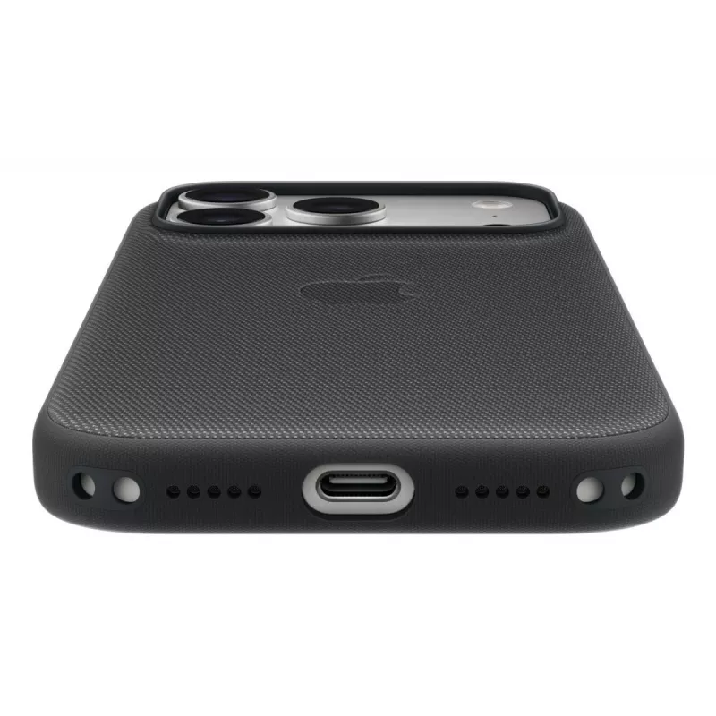 Cover Apple iPhone 17 Pro TechWoven Case met MagSafe zwart