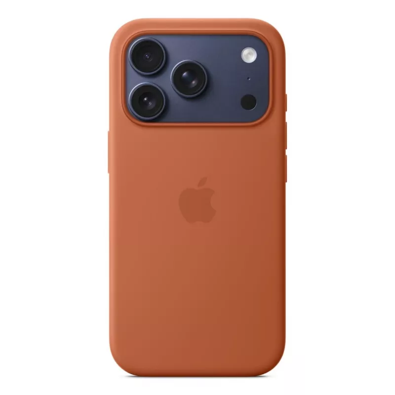 APPLE iPhone 17 Pro – siliconenhoesje met MagSafe – terracotta