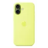 Cover Apple iPhone 17 Silicon Case met MagSafe neon geel
