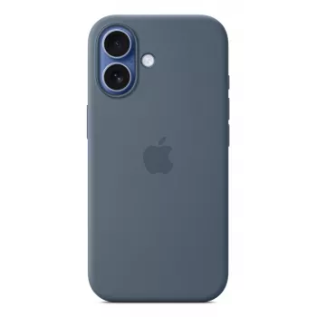 APPLE iPhone 17 – siliconenhoesje met MagSafe – Anchor Blue