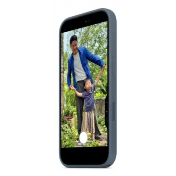 APPLE iPhone 17 – siliconenhoesje met MagSafe – Anchor Blue