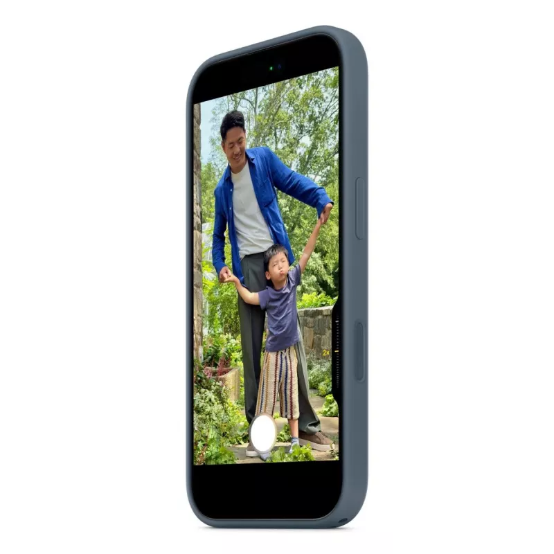 APPLE iPhone 17 – siliconenhoesje met MagSafe – Anchor Blue