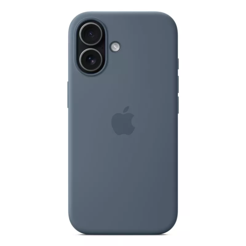 APPLE iPhone 17 – siliconenhoesje met MagSafe – Anchor Blue