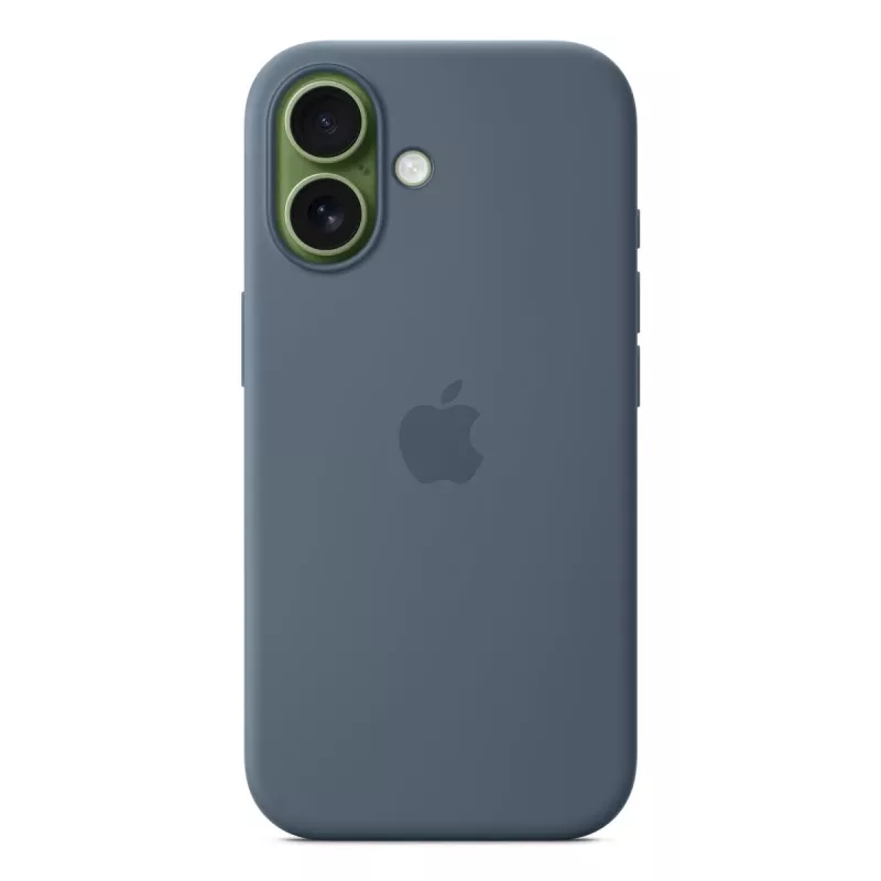APPLE iPhone 17 – siliconenhoesje met MagSafe – Anchor Blue
