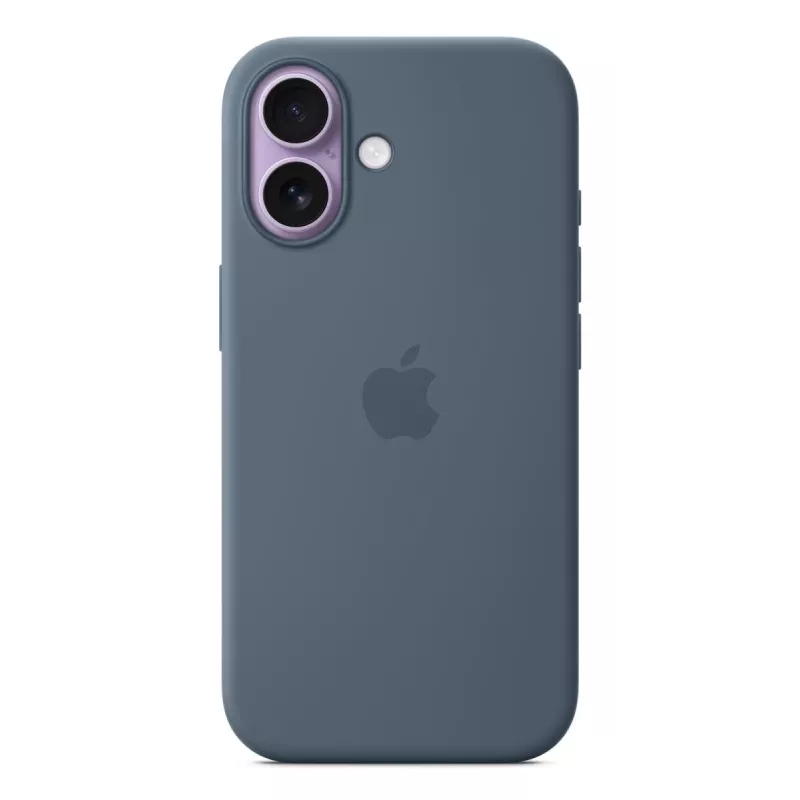 APPLE iPhone 17 – siliconenhoesje met MagSafe – Anchor Blue