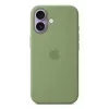 Siliconen hoes Apple iPhone 17 MagSafe Light Moss Cover groen