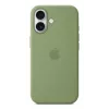 Siliconen hoes Apple iPhone 17 MagSafe Light Moss Cover groen