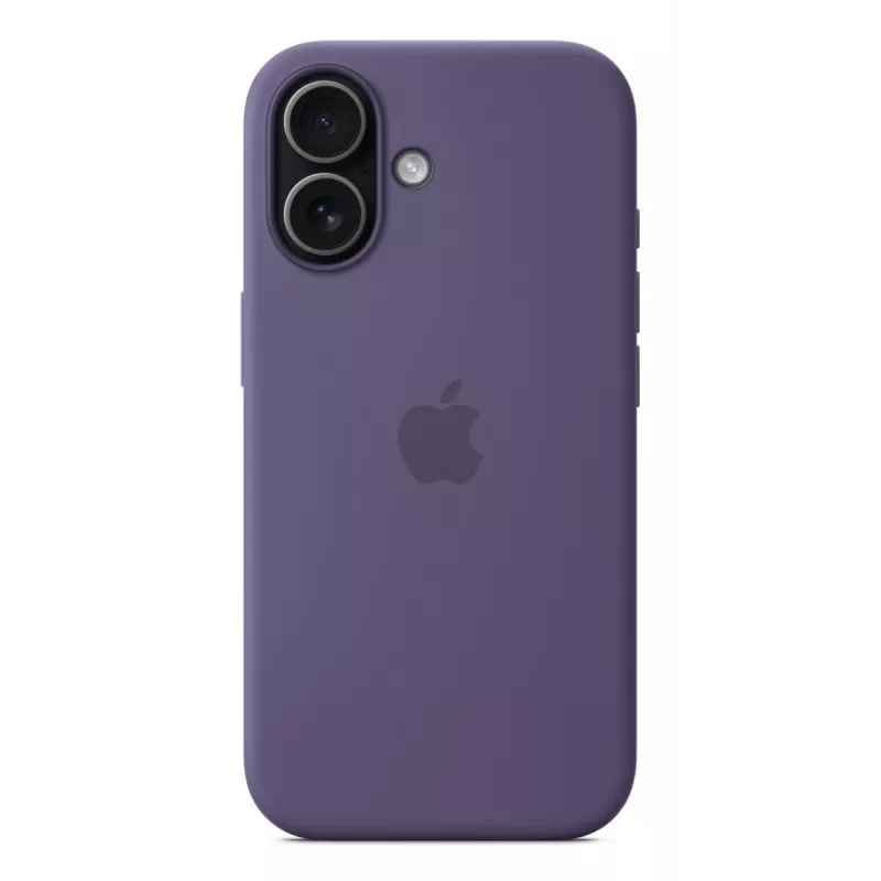 Siliconen hoes Apple iPhone 17 Lila Fog Cover Monochromatic