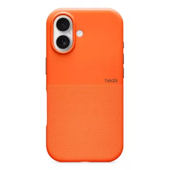 APPLE Beats iPhone 17 – robuust hoesje met MagSafe en camerabediening – Sierra Orange