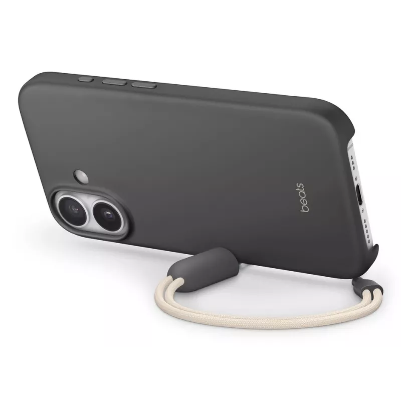 APPLE Beats iPhone 17 - kickstand-hoesje met MagSafe en camerabediening - granietgrijs