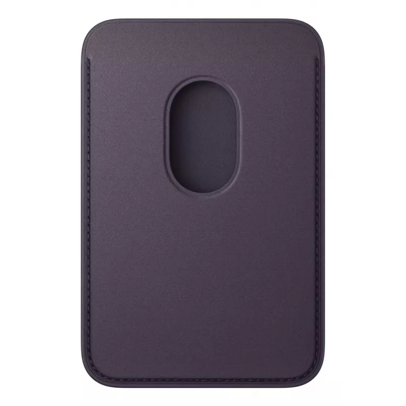 Kaarthouder Apple iPhone FineWoven Wallet met MagSafe Midnight paars