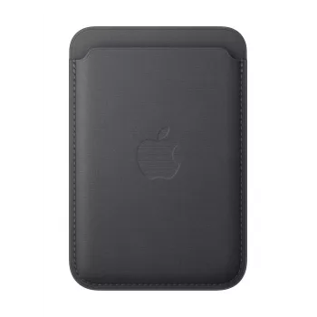 Kaarthouder Apple iPhone FineWoven Wallet met MagSafe zwart Microtwill