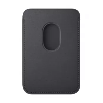 Kaarthouder Apple iPhone FineWoven Wallet met MagSafe zwart Microtwill