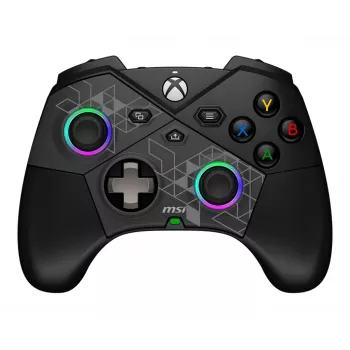 Gamepad MSI FORCE PRO W CONTROLLER zwart USB 2.0 bedraad draadloos