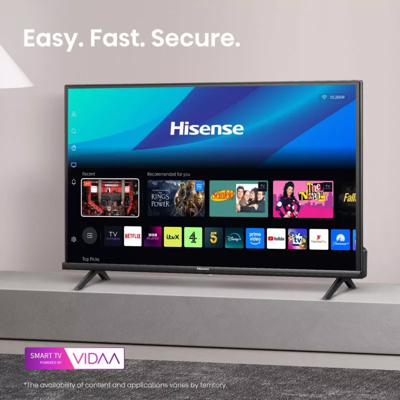 Hisense 32A4Q 81,3 cm (32 inch) HD smart-tv wifi zwart