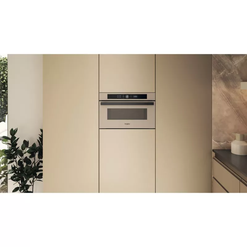 Whirlpool WMD44ME beige grillmagnetron inbouw 31 L 1000 W