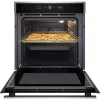 Whirlpool WOI4S8CM1SXA 73 L zwart, roestvrijstaal